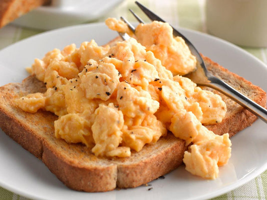 Scrambled Egg on Toast